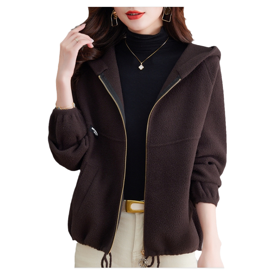 Autumn and winter Ms. Model Wool Woolen Two -jacket 2023 New Loose Walkyst Walkyst Thick Cascane Jacket Coat
Autumn and winter Ms. Model Wool Woolen Two -jacket 2023 New Loose Walkyst Walkyst Thick Cascane Jacket Coat