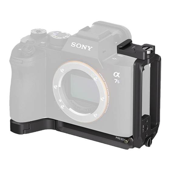 TILTA iron head is suitable for Sony A7R5/A7M4/A7S3L vertical photo Aka quick-install board base plate Sony A7RV camera L plate cold boot stabilizer live shooting photography extension accessories
TILTA iron head is suitable for Sony A7R5/A7M4/A7S3L vertical photo Aka quick-install board base plate Sony A7RV camera L plate cold boot stabilizer live shooting photography extension accessories