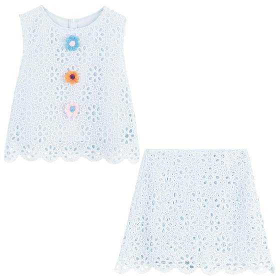 KEIKO girl-sensing hollow hooked lace top summer dopamine wear vest + skirt two-piece suit
KEIKO girl-sensing hollow hooked lace top summer dopamine wear vest + skirt two-piece suit