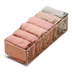 Underwear transparent drawer divider artifact storage box Underwear transparent drawer divider artifact storage box