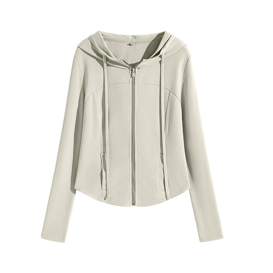 Bennilu khaki slim casual hooded cardigan 2025 spring and summer sports hot girl looks slim and cool yoga suit Q
Bennilu khaki slim casual hooded cardigan 2025 spring and summer sports hot girl looks slim and cool yoga suit Q