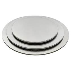 Stainless steel round tabletop for dining, home and hotel Stainless steel round tabletop for dining, home and hotel