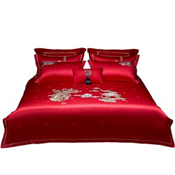 Wedding sheets and quilt covers Luolaixi quilt eight-piece covers Wedding sheets and quilt covers Luolaixi quilt eight-piece covers
