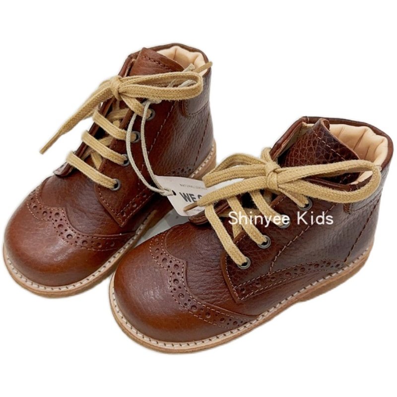 Shinyee Angulus AW23 Chelsea Boots Leather Children's Boots