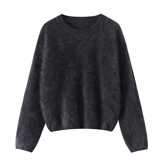 2025 autumn and winter new fashion round neck brushed 100% pure cashmere sweater for women loose lazy sweater trendy
2025 autumn and winter new fashion round neck brushed 100% pure cashmere sweater for women loose lazy sweater trendy