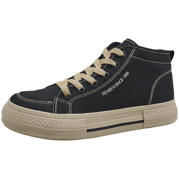 Renben thick-soled round-toe casual sports canvas shoes Renben thick-soled round-toe casual sports canvas shoes