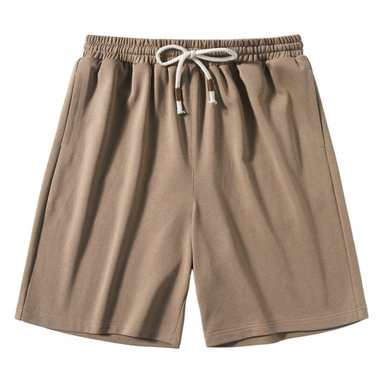 PSO Brand men's and women's khaki color solid color short hoodies summer casual loose beach five-point pants trendy brand
PSO Brand men's and women's khaki color solid color short hoodies summer casual loose beach five-point pants trendy brand