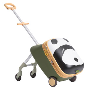 Daddy cartoon children's tie box can ride a baby box baby can take a suitcase 20 -inch folding doll car
 Daddy cartoon children's tie box can ride a baby box baby can take a suitcase 20 -inch folding doll car