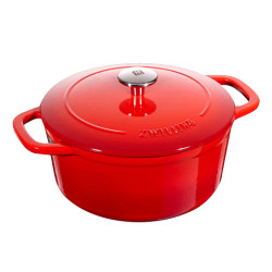 Shuangliren 24cm enamel pot Chinese style aromatic garden universal Shuangliren 24cm enamel pot Chinese style aromatic garden universal