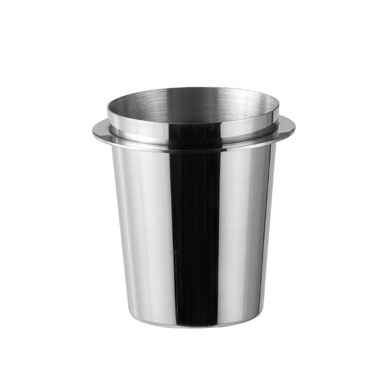 304 Stainless Steel Coffee Machine Plinking Cup Missing Coffee Bean Meansing Cup 51/53/58 General Plove 304 Stainless Steel Coffee Machine Plinking Cup Missing Coffee Bean Meansing Cup 51/53/58 General Plove