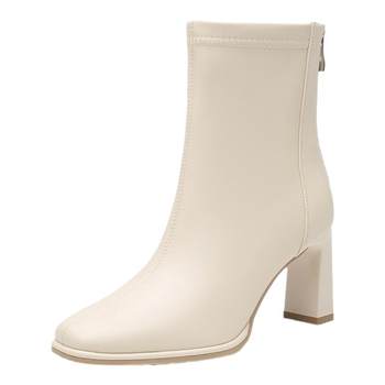 Dadong Women's Shoes Flagship Store high -heeled short boots Dadong Women's Shoes Flagship Store high -heeled short boots