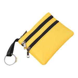 Zero Wallet Female Canvas Handheld Small Bag Bag Bag Short Mini Money Bag Card Bag Three layer Zipper Key Coin Bag Zero Wallet Female Canvas Handheld Small Bag Bag Bag Short Mini Money Bag Card Bag Three layer Zipper Key Coin Bag