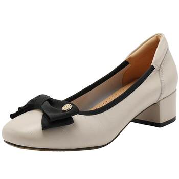 Belle women's shoes mother's shoes thick high heels
 Belle women's shoes mother's shoes thick high heels