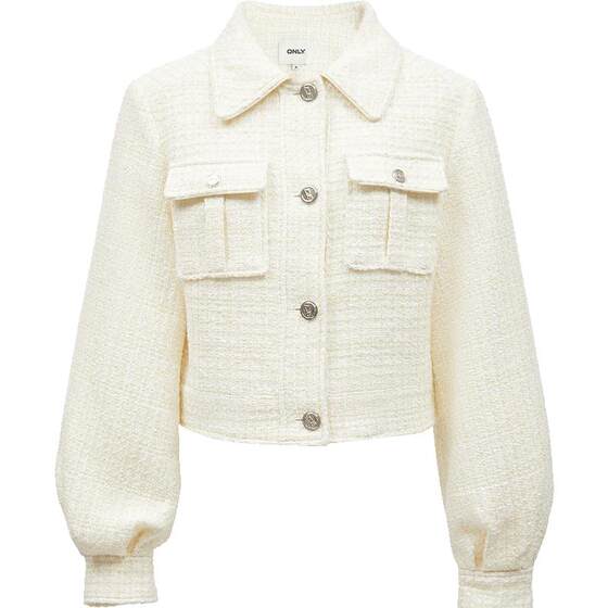 ONLY autumn small fragrance style fashionable temperament versatile commuter lantern sleeve design sense lapel short thin jacket for women
ONLY autumn small fragrance style fashionable temperament versatile commuter lantern sleeve design sense lapel short thin jacket for women