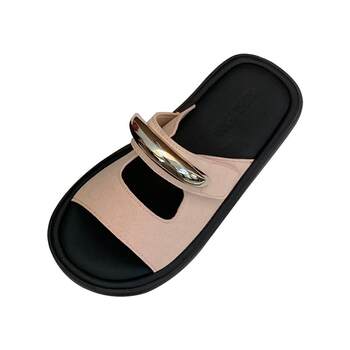 Nongli Renjia large-size women's shoes casual one-line sandals
 Nongli Renjia large-size women's shoes casual one-line sandals