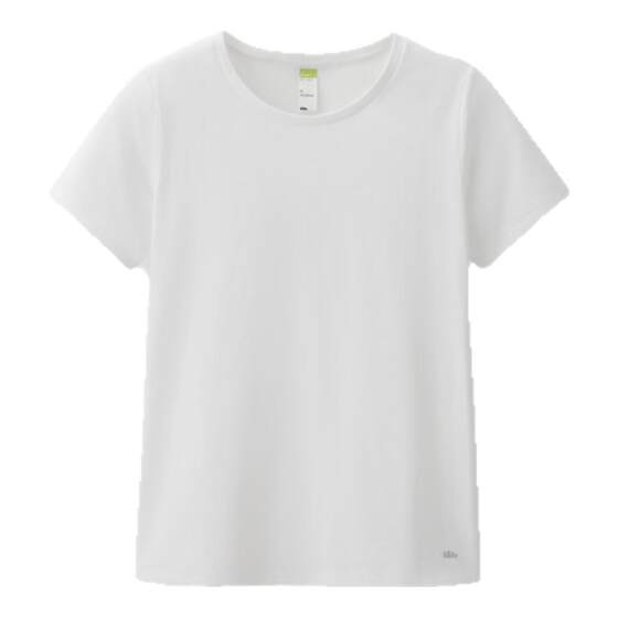 Underbanana T-shirt for women's cotton short-sleeved top casual spring and summer white commuting slim breathable clothes outdoor base shirt 
Underbanana T-shirt for women's cotton short-sleeved top casual spring and summer white commuting slim breathable clothes outdoor base shirt