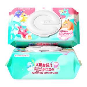 Yienbe's new baby wet wipes paper Baby suitable for children's hand and butt special cleaning family affordable bag Yienbe's new baby wet wipes paper Baby suitable for children's hand and butt special cleaning family affordable bag
