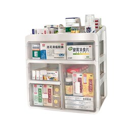 Drawer-type large-capacity household medicine box Drawer-type large-capacity household medicine box