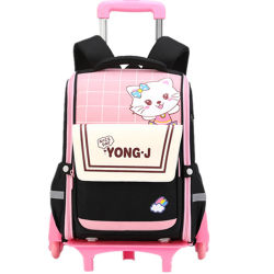 Large-capacity waterproof trolley schoolbag dual-purpose for climbing stairs Large-capacity waterproof trolley schoolbag dual-purpose for climbing stairs