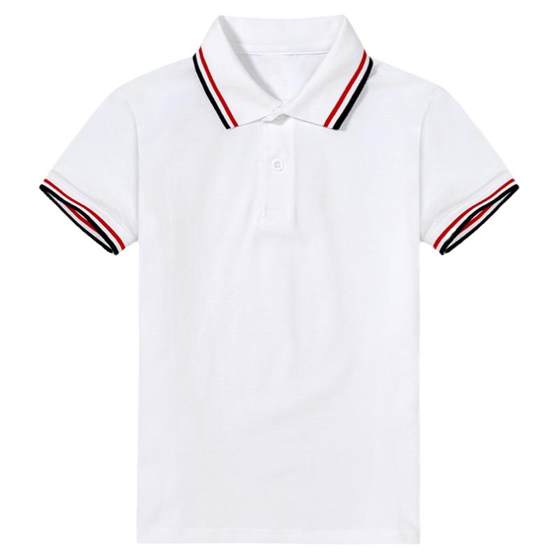 Children's short-sleeved T-shirt sports men and women medium-sized children's white tops long-sleeved polo shirt primary and secondary school uniform set
Children's short-sleeved T-shirt sports men and women medium-sized children's white tops long-sleeved polo shirt primary and secondary school uniform set