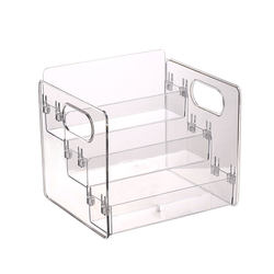 High-end desktop layered skin care cosmetics storage box High-end desktop layered skin care cosmetics storage box