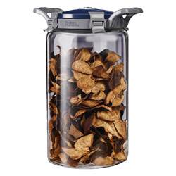 Kitchen tangerine peel glass gentleman storage jar Kitchen tangerine peel glass gentleman storage jar