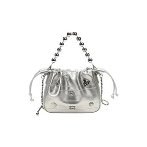 Nanfeng Chio2nd Silver Love Bucket Bag Women's 2025 New Autumn and Winter Super Hot One-Shoulder Crossbody Bag 
Nanfeng Chio2nd Silver Love Bucket Bag Women's 2025 New Autumn and Winter Super Hot One-Shoulder Crossbody Bag