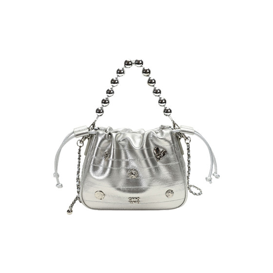Nanfeng Chio2nd Silver Love Bucket Bag Women's 2025 New Autumn and Winter Super Hot One-Shoulder Crossbody Bag 
Nanfeng Chio2nd Silver Love Bucket Bag Women's 2025 New Autumn and Winter Super Hot One-Shoulder Crossbody Bag