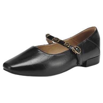 Saturday genuine leather single shoes light mouth Mary Jane women's shoes for women 
Saturday genuine leather single shoes light mouth Mary Jane women's shoes for women