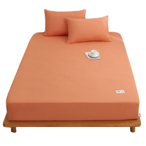 Class A mother and baby grade original cotton bed cover single piece solid color wash cotton bed cover Simmons mattress protective cover dustproof sheet 
Class A mother and baby grade original cotton bed cover single piece solid color wash cotton bed cover Simmons mattress protective cover dustproof sheet