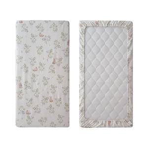 Spliced crib bed cover pure cotton A type of newborn baby special small sheet custom kindergarten mattress cover 
Spliced crib bed cover pure cotton A type of newborn baby special small sheet custom kindergarten mattress cover