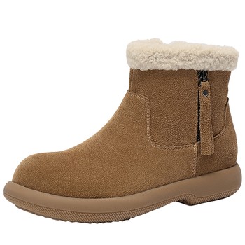 Senda Snow Boots Women's 2025 Winter New Shopping Mall same cowhide comfortable and warm velvet outdoor short boots XSM01DD5 
Senda Snow Boots Women's 2025 Winter New Shopping Mall same cowhide comfortable and warm velvet outdoor short boots XSM01DD5