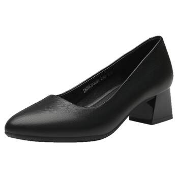 Dadong official genuine thick heel high heel commuter work shoes Dadong official genuine thick heel high heel commuter work shoes