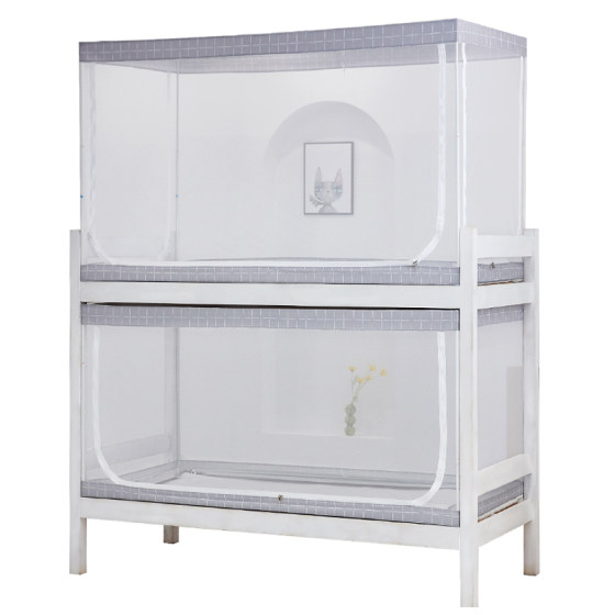 Scalable paint bracket for student mosquito nets, dormitory specific upper and lower bunks, universal single person dustproof top, Mongolian yurt without bottom Scalable paint bracket for student mosquito nets, dormitory specific upper and lower bunks, universal single person dustproof top, Mongolian yurt without bottom