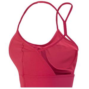 Fitness girl beautiful back sports underwear integrated shock-proof outer wear thin belt running bra gathering yoga vest new 
Fitness girl beautiful back sports underwear integrated shock-proof outer wear thin belt running bra gathering yoga vest new