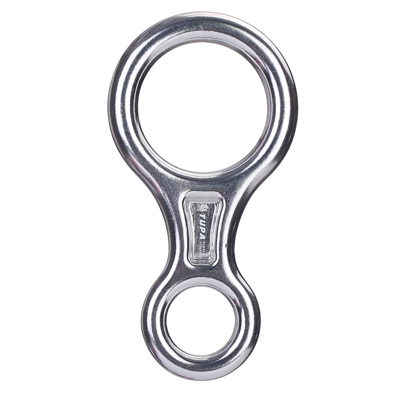 JEELAD 35kN 50kN Rescue Figure 8 Descender Climbing Gear Downhill Rappelling Rope Aluminum Alloy For Rock Climbing Training Emergency Aerial Yoga
