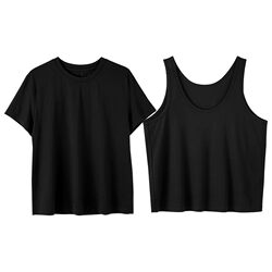 Black label light version short-sleeved vest series Jinggu Black label light version short-sleeved vest series Jinggu