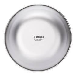 Tiartisan pure titanium bowl is portable, lightweight and easy to store Tiartisan pure titanium bowl is portable, lightweight and easy to store
