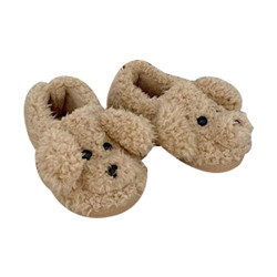 Korean version of winter plush cartoon all-inclusive shoes for home use Korean version of winter plush cartoon all-inclusive shoes for home use