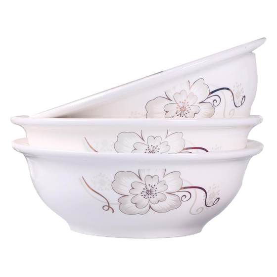 3 household large soup bowl ceramic tableware sets with lid pot, creative soup ancient instant noodle bowl with large soup spoon 3 household large soup bowl ceramic tableware sets with lid pot, creative soup ancient instant noodle bowl with large soup spoon