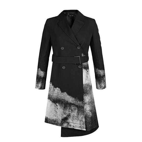 Sdeer San Dior Spring and Autumn Clothing Women's Clothing Casual Waist Collar Ink Dye Commuting Long Trench Coat S21181806
Sdeer San Dior Spring and Autumn Clothing Women's Clothing Casual Waist Collar Ink Dye Commuting Long Trench Coat S21181806
