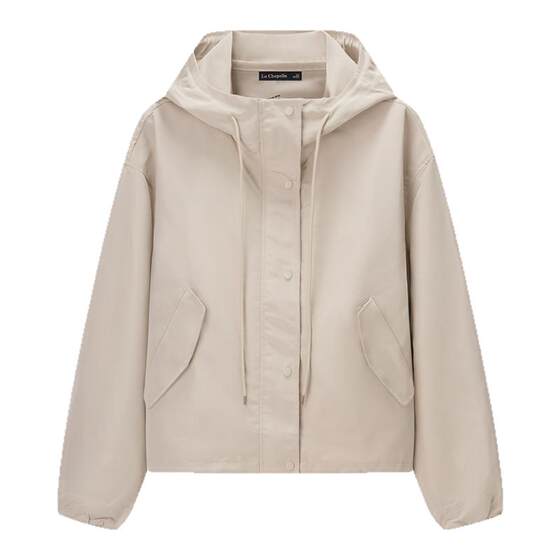 La Chapelle/La Chapelle casual hooded work jacket for women in autumn new small loose jacket
La Chapelle/La Chapelle casual hooded work jacket for women in autumn new small loose jacket