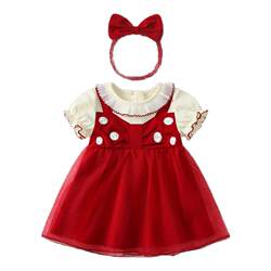 Baby girl dress, red dress, summer dress Baby girl dress, red dress, summer dress