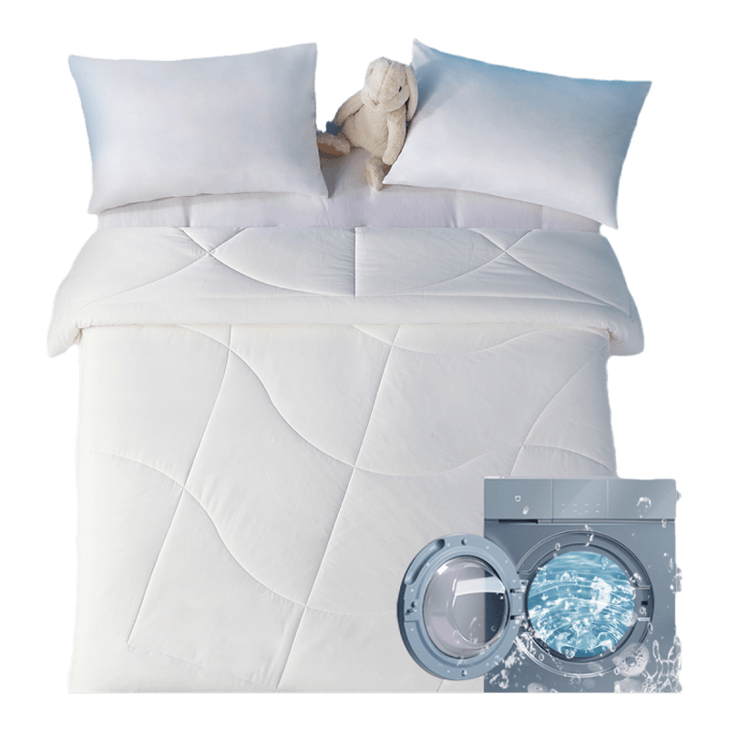 Mercury Home Textile Antibacterial Anti-mites and Two-in-One Quilt for Class A Hypoallergenic Baby Little Bed Single and Double Cut for Core Bedding 
Mercury Home Textile Antibacterial Anti-mites and Two-in-One Quilt for Class A Hypoallergenic Baby Little Bed Single and Double Cut for Core Bedding