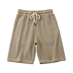 Sports men's summer outer wear casual knitted sweatpants with drape Sports men's summer outer wear casual knitted sweatpants with drape