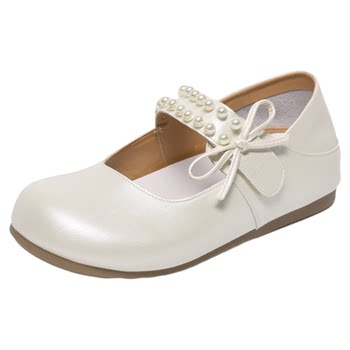 Da Yaya large-size women's shoes with shit-skinned small single shoes Da Yaya large-size women's shoes with shit-skinned small single shoes