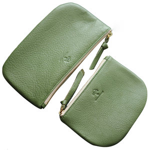 Women's leather coin purse cowhide zipper short small wallet literary long handbag small card bag mobile coin soft Women's leather coin purse cowhide zipper short small wallet literary long handbag small card bag mobile coin soft