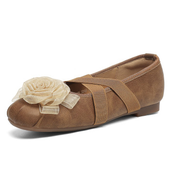 Daphne Camellia French Mary Jane Women's Shoes Flat Sole 
Daphne Camellia French Mary Jane Women's Shoes Flat Sole