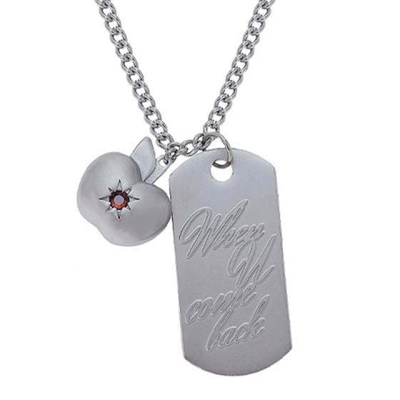 lovebuff apple necklace summer day peripheral pendant fan peripheral accessories three-dimensional stainless steel birthday gift 
lovebuff apple necklace summer day peripheral pendant fan peripheral accessories three-dimensional stainless steel birthday gift