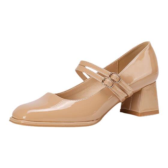 2025 early spring new single shoes French retro Mary Jane small leather shoes thick heel square toe women's shoes high heels
2025 early spring new single shoes French retro Mary Jane small leather shoes thick heel square toe women's shoes high heels